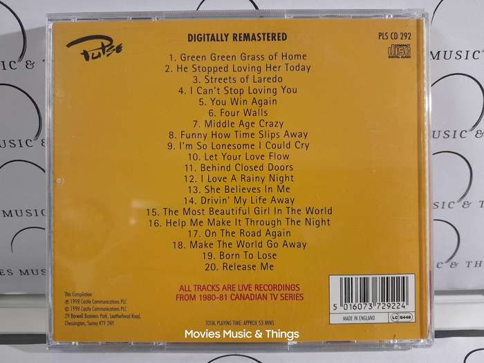 Tom Jones Sings Country (CD)