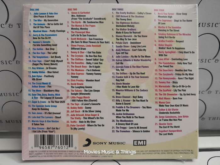 Now That's What I Call 60s Pop - (4xCD) New