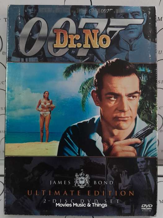 007 - 1962 - Dr. No - Ultimate Edition 2 - Disc (DVD) Set - Sean Connery