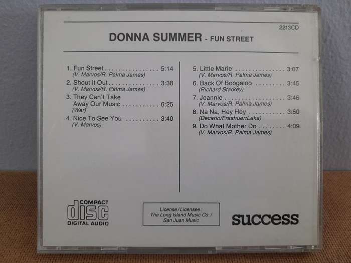 Donna Summer - Fun Street (CD)