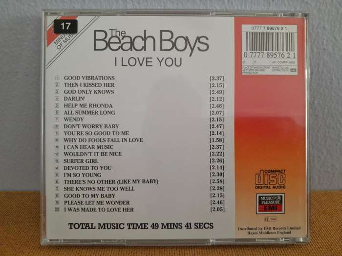The Beach Boys - I Love You (CD)