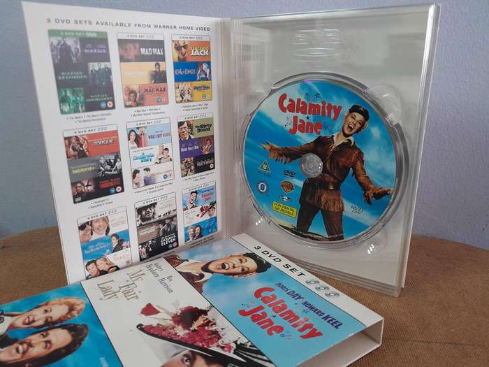 3 DVD Set - Calamity Jane & My Fair Lady & Seven Brides for Seven Brothers (3xDVD) Musical
