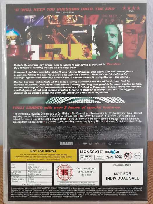 The Jason Statham Collection - 4 Feature Box Set (4xDVD)