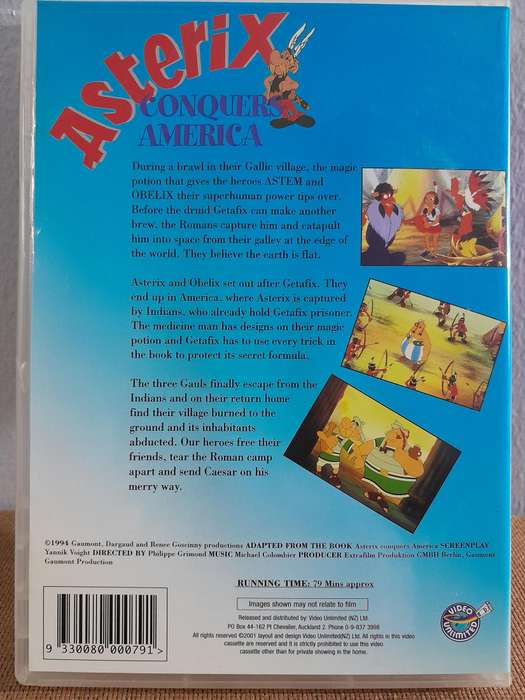 Asterix Conquers America (DVD)