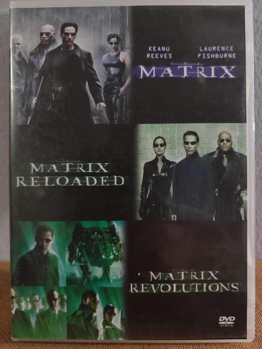 The Matrix - The Matrix Reloaded - The Matrix Revolution - Keanu Reeves (3xDVD)