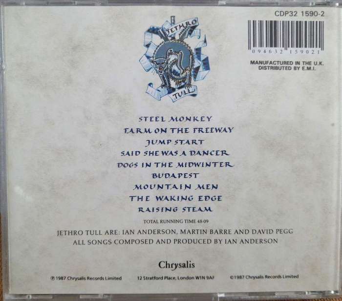 Jethro Tull - Crest of a Knave (CD)