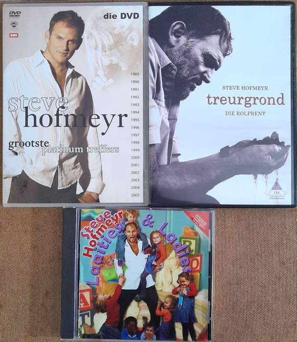 Steve Hofmeyr - Compilation (2 x DVDs & 1 CD)