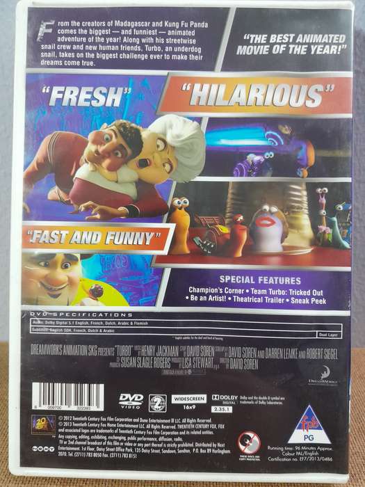 Turbo (DVD)