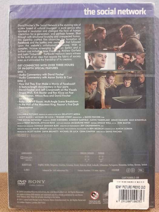 The Social Network - (DVD) New
