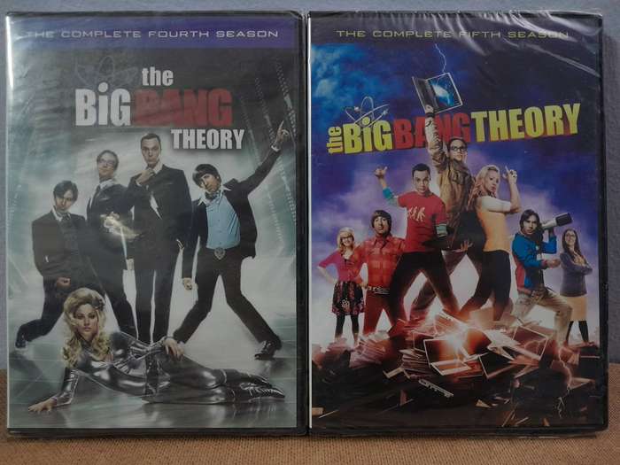 The Big Bang Theory - Season 4 & 5 (2xDVD) New