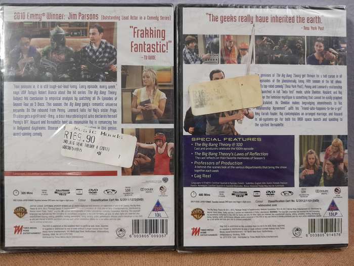 The Big Bang Theory - Season 4 & 5 (2xDVD) New