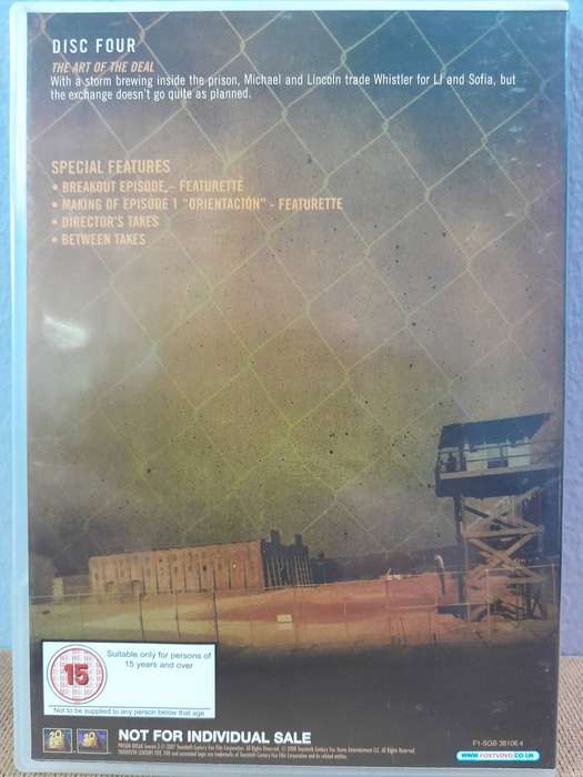 Prison Break - Season Three (4xDVD)