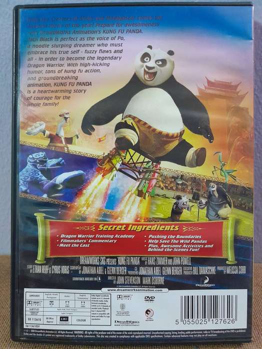 Kung Fu Panda - 2008 - Jack Black (DVD)