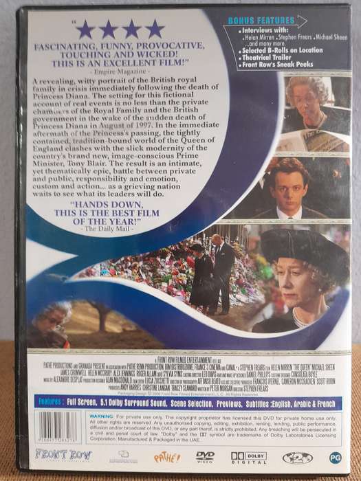 The Queen - Helen Mirren (DVD)