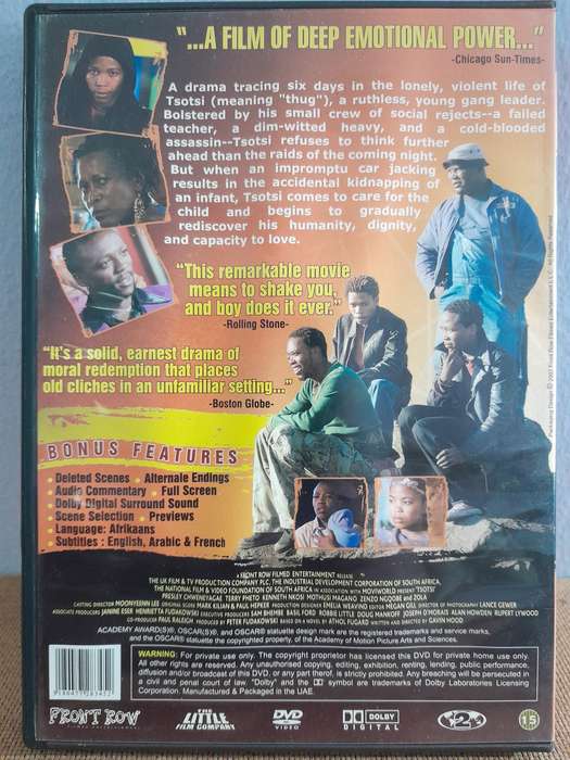 Tsotsi - Foreign Classic - English Subtitles (DVD)