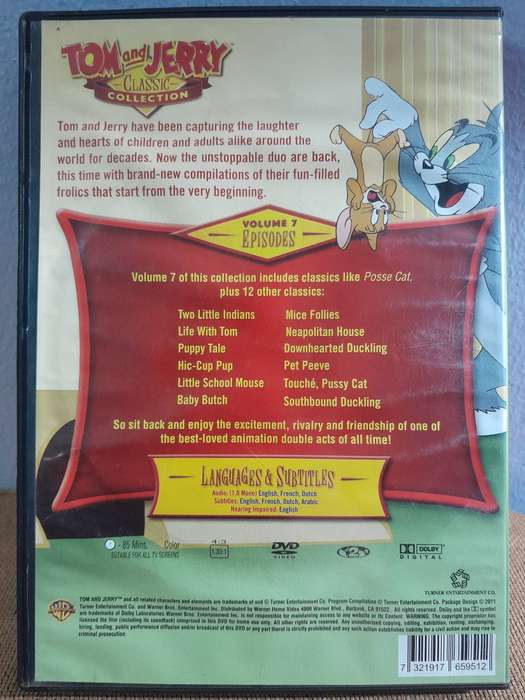 Tom & Jerry - Classic Collection Volume 7 (DVD)