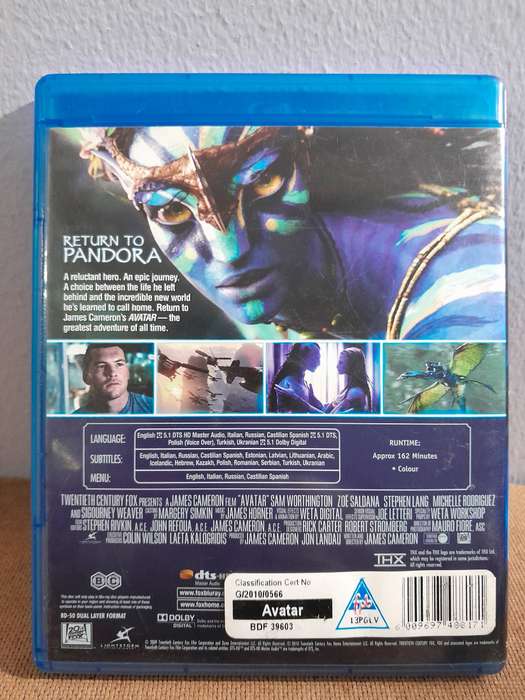 Avatar - James Cameron (Blu-ray Disc)