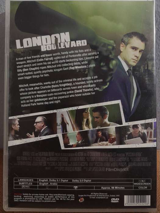 London Boulevard - Colin Farrell (DVD)
