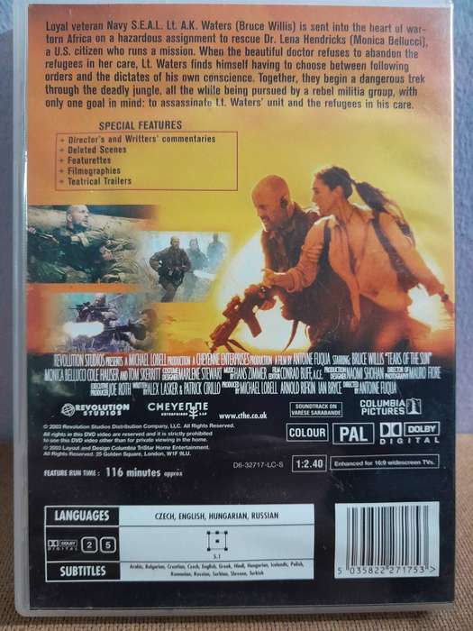 Tears of the Sun - Bruce Willis (DVD)
