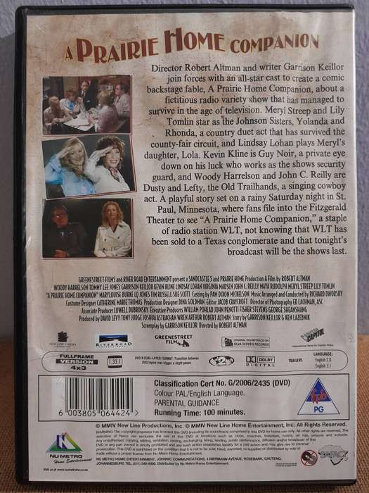 A Prairie Home Companion - Woody Harrelson (DVD)