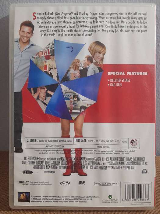 All About Steve - Sandra Bullock & Bradley Cooper (DVD)