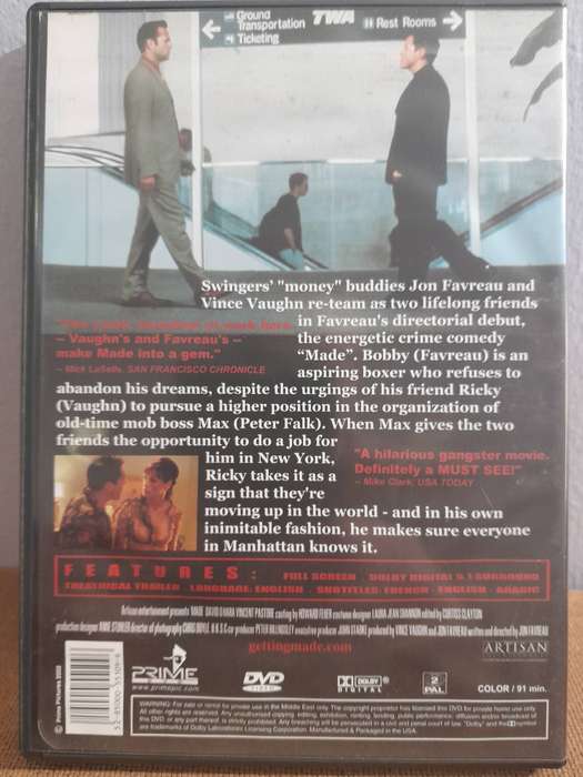 Made - Jon Favreau & Vince Vaughn (DVD)