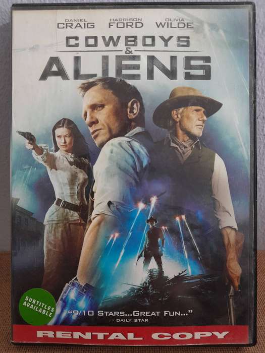 Cowboys & Aliens - Daniel Craig and Harrison Ford (DVD)
