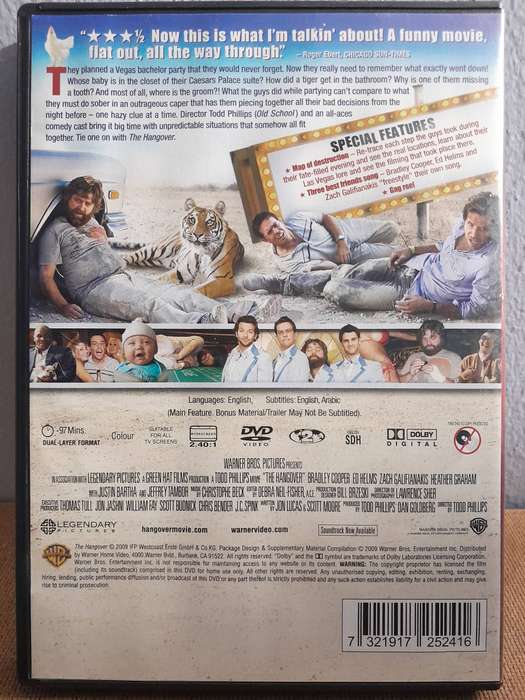 The Hangover - Bradley Cooper (DVD)