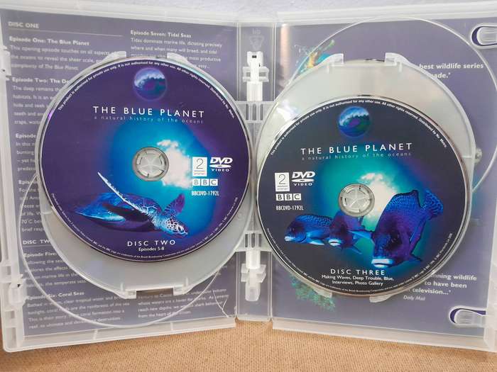 The Blue Planet narrated by David Attenborough (4xDVD)