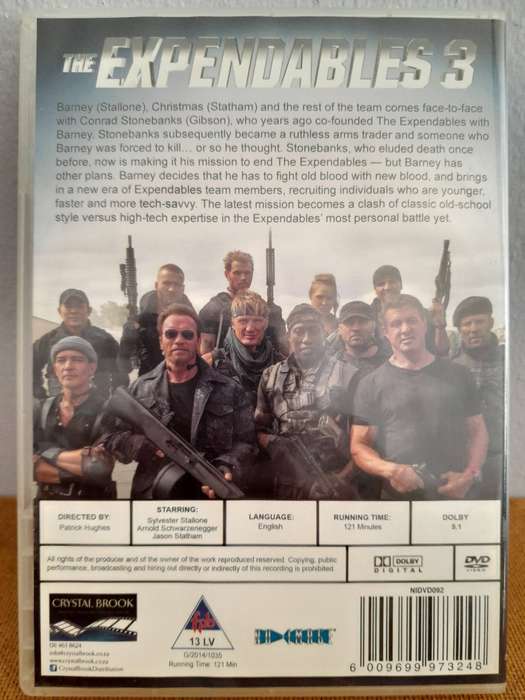The Expendables 3 - Sylvester Stallone (DVD)