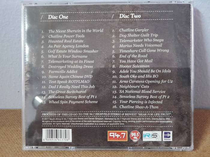 Whackhead Simpson - On Air (4xCD)