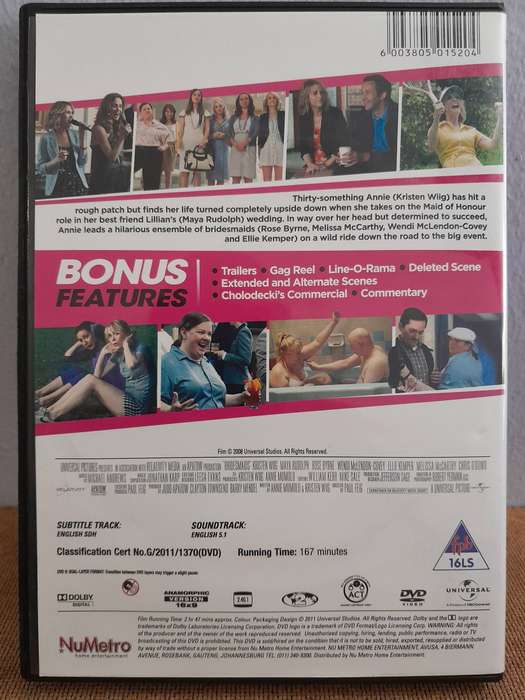 Brides Maids - Kristen Wig (DVD)