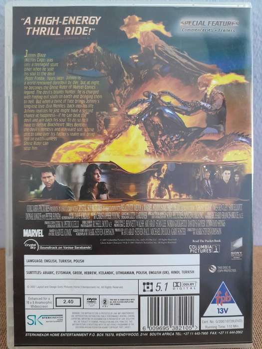 Ghost Rider - Nicolas Cage (DVD)