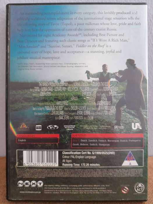 Fiddler on the Roof - (DVD)