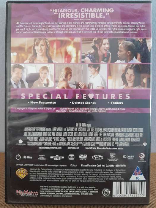 Valentine's Day - Patrick Dempsey & Julia Roberts (DVD)