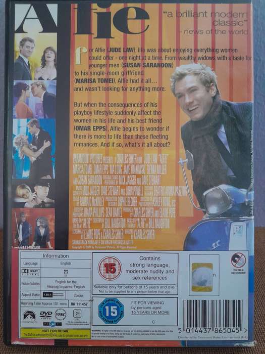 Alfie - Jude Law (DVD)