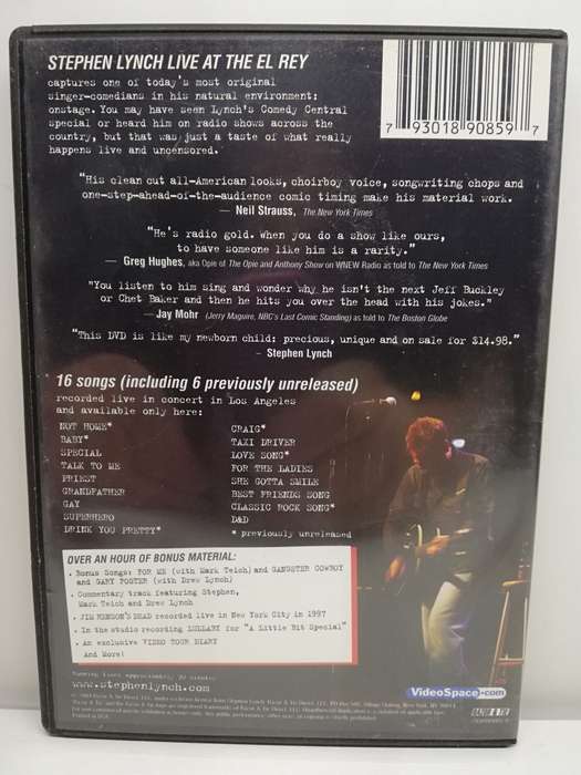 Stephen Lynch - Live at the El Rey (DVD)