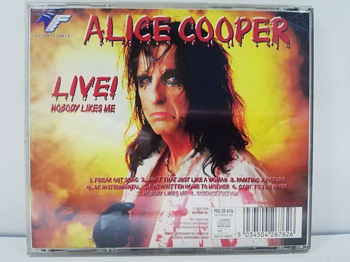 Alice Cooper - Live! Nobody Likes Me (CD)