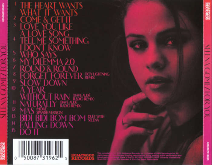 Selena Gomez For You CD