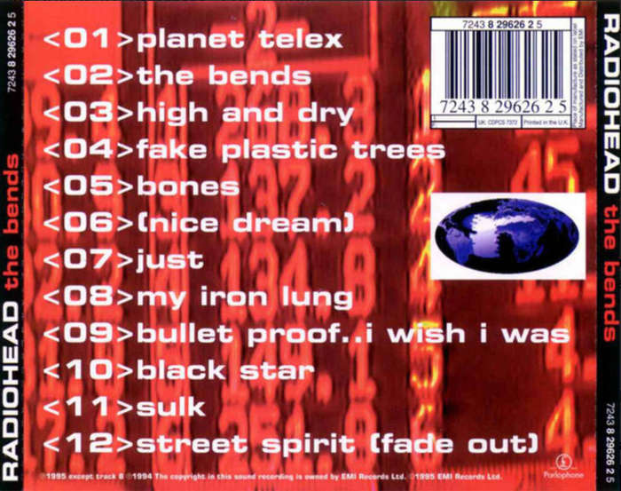 Radiohead - The Bends