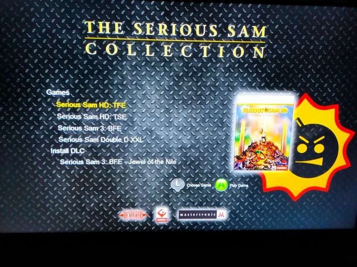 The Serious Sam Collection XBOX 360 (VERY RARE)