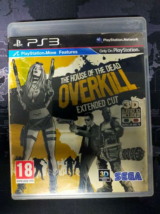 House of The Dead OVERKILL Extended Cut PS3 / PlayStation 3 (RARE)