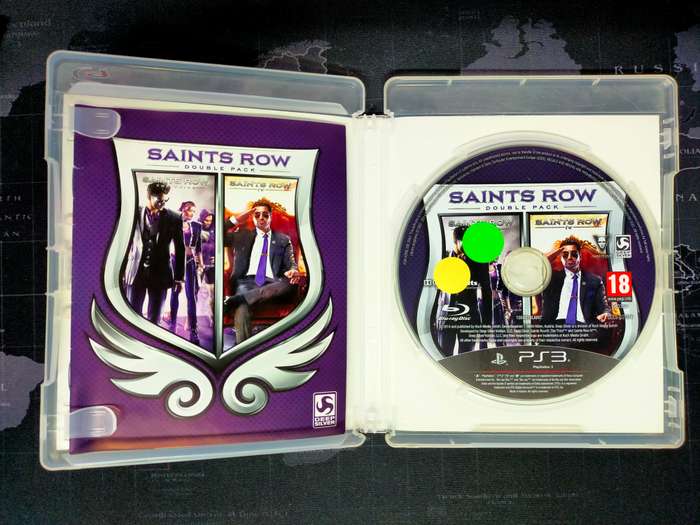Saints Row Double Pack (SR 3 & 4 - Plus 40+ DLC Packs) PlayStation 3 / PS3 (RARE BUNDLE)