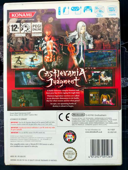 Castlevania Judgement Nintendo Wii