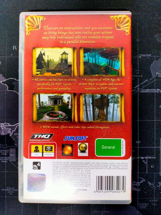 MYST -  PSP / PlayStation Portable