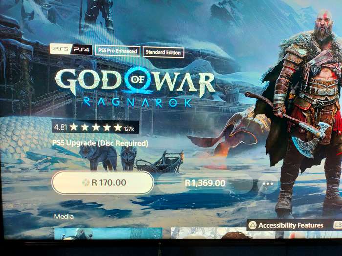 God of War Ragnarok PS4 / PlayStation 4 (PS5 Upgrade Available on PS Store)