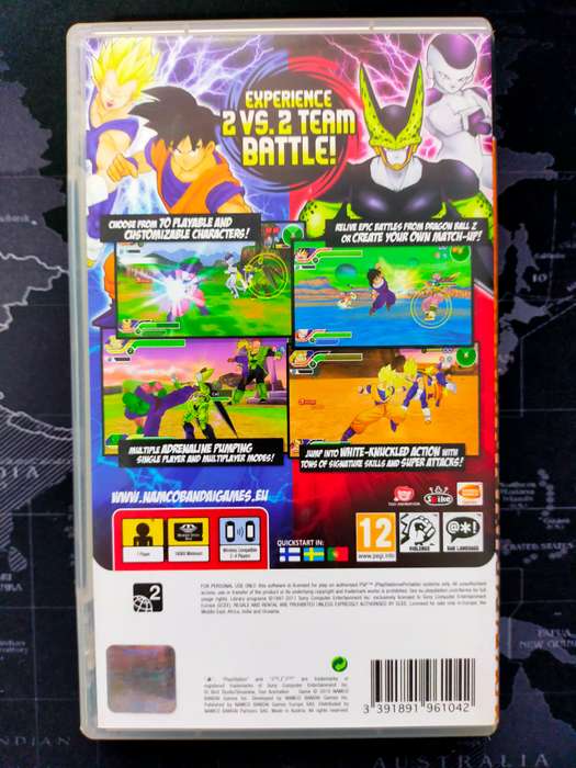 Dragon Ball Z Tenkaichi Tag Team - PSP / PlayStation Portable