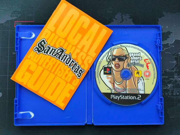 Grand Theft Auto San Andreas - PS2 / PlayStation 2