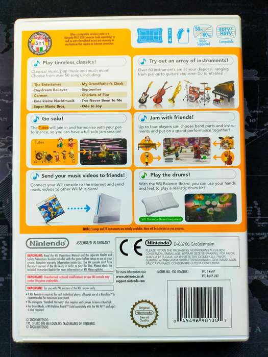 Wii Music - Complete - Nintendo Wii