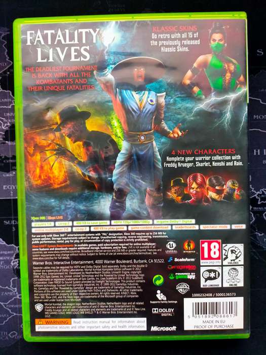 Mortal Kombat Komplete Edition - XBOX 360